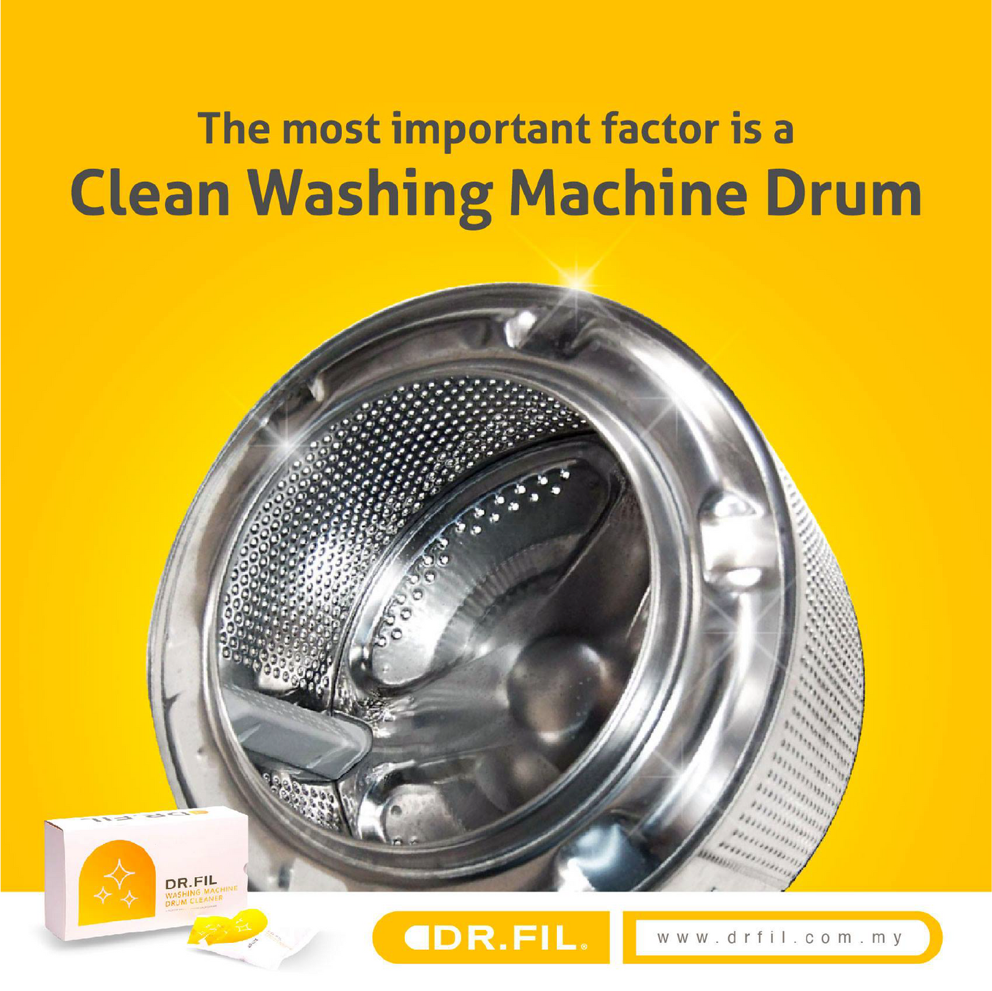 DR.FIL Washing Machine Drum Cleaner ( 10packs per box )
