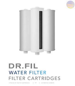 DR.FIL Activated Carbon Filter Cartridges ( x3ps )